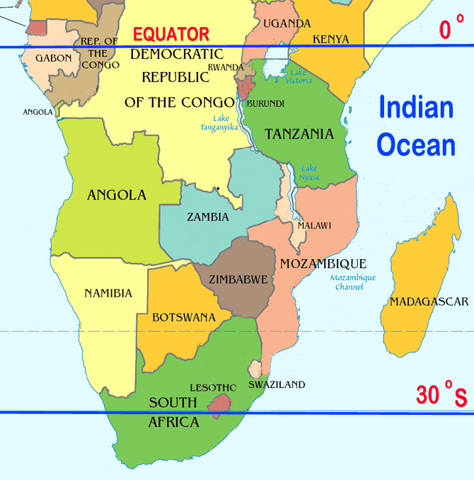 Map Madagascar 2015 